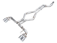 Load image into Gallery viewer, AWE Tuning 22-26 BMW M240i (G42) Track Edition Exhaust - Chrome Silver Tips - 3020-42240