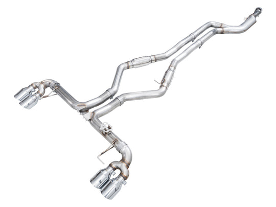 AWE Tuning 22-26 BMW M240i (G42) Track Edition Exhaust - Chrome Silver Tips - 3020-42240