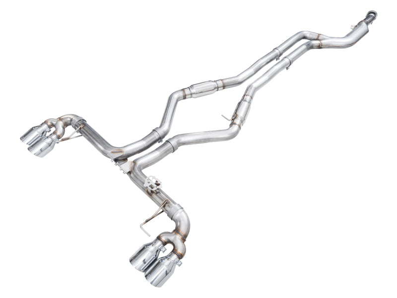 AWE Tuning 22-26 BMW M240i (G42) Track Edition Exhaust - Chrome Silver Tips - 3020-42240
