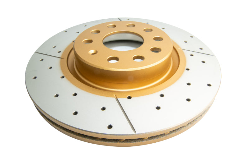 DBA 06-08 Audi A3 / 10/06+ TT / 10/04-10 VW Golf Front Drilled & Slotted Street Series Rotor - DBA2806X