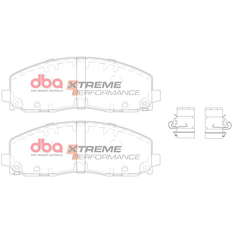 DBA 18-22 Jeep Wrangler JL Front XP Performance Brake Pads - DB15038XP