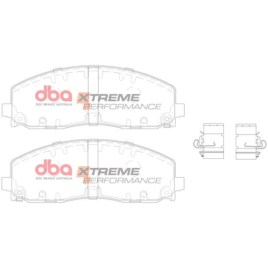 DBA 18-22 Jeep Wrangler JL Front XP Performance Brake Pads - DB15038XP