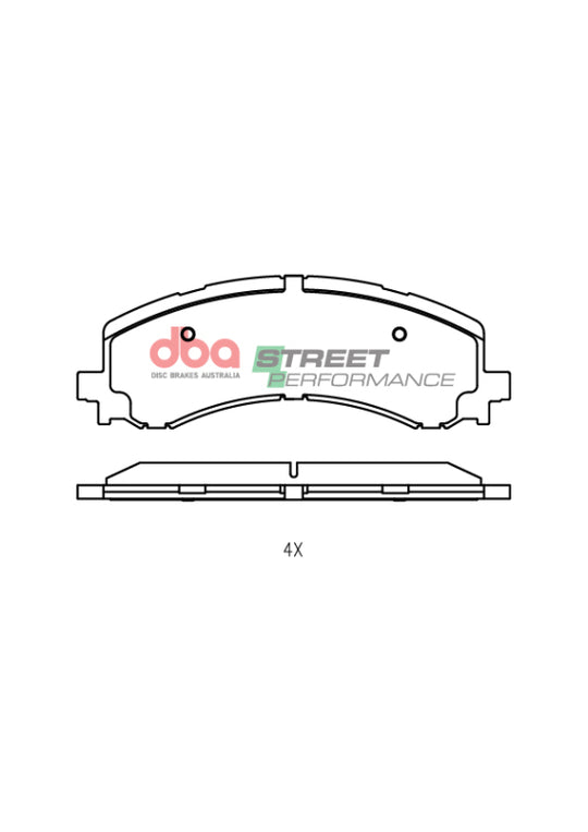 DBA 21-23 Ford F-150 (Excl Max Towing) Front SP Performance Brake Pads - DB15285SP
