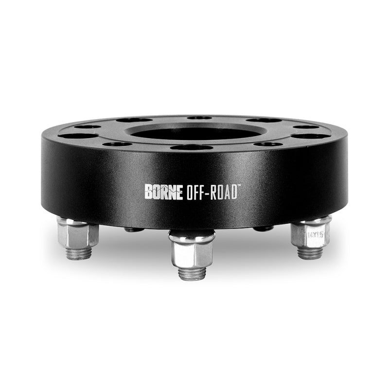 Mishimoto Wheel Spacers - 5x127 - 71.6 - 45mm - M14 - Black - BNWS-003-450BK