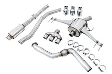 Load image into Gallery viewer, AWE Tuning 2017+ Honda Civic Type R Touring Edition Exhaust w/Front &amp; Mid Pipes - Chrome Silver Tips - 3015-42666