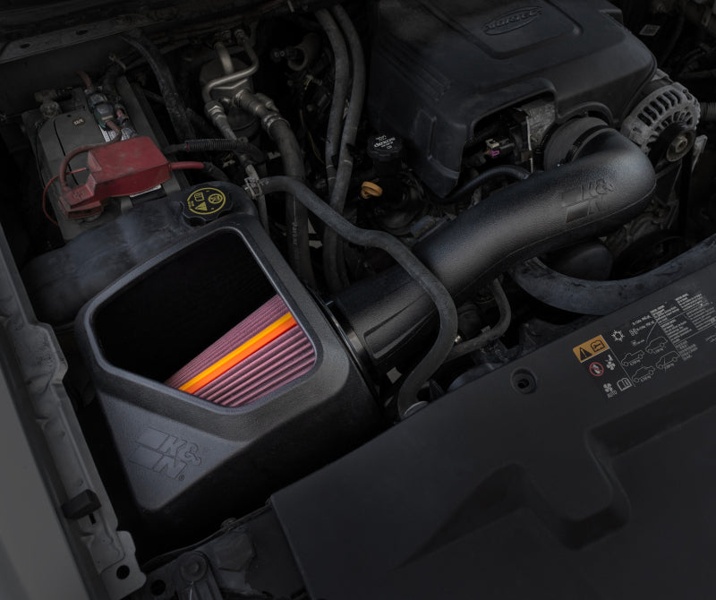K&N 09-12 V8 GM 1500 Performance Air Intake System - 50-3070