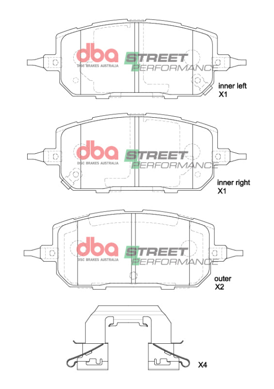 DBA 2021+ Mazda MX30 SP Performance Front Brake Pads - DB15207SP