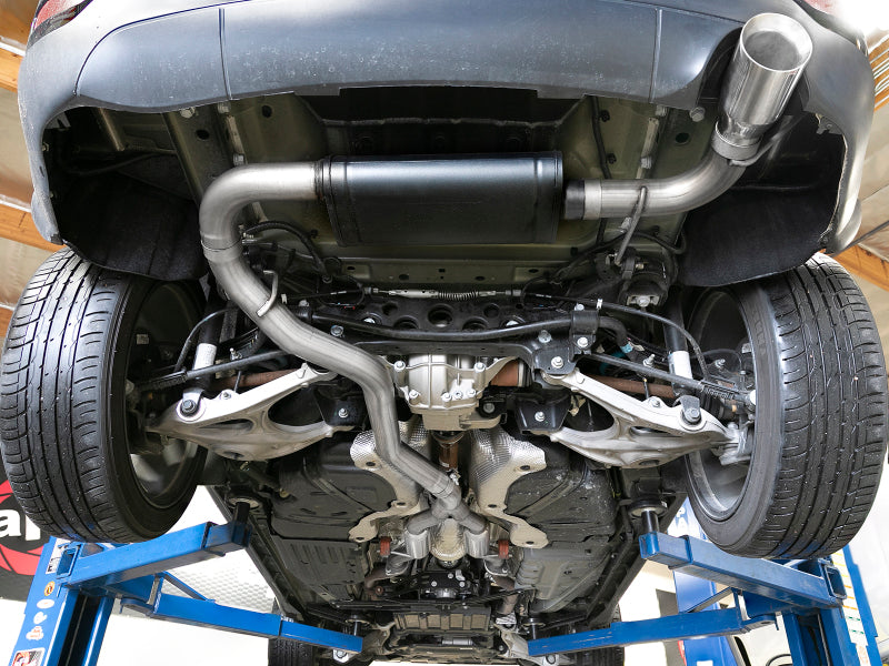 aFe Large Bore HD 3in 304 SS Cat-Back Exhaust w/ Polished Tips 14-19 Jeep Grand Cherokee V6-3.6L - 49-38078-P