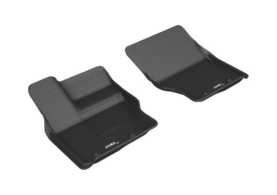 3D MAXpider 2017-2020 Land Rover Discovery Kagu 1st Row Floormat - Black - L1LR02411509
