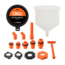 Load image into Gallery viewer, Mishimoto No-Spill Coolant Funnel Kit 15pc Set - MMTL-NSF-15