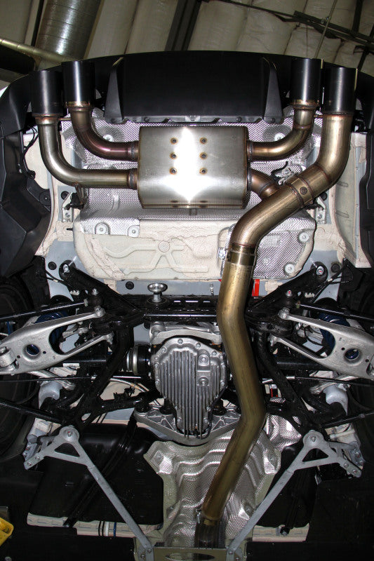 Dinan 16-18 BMW M2 (F87) Free Flow Axleback Exhaust System - Black Tips - D660-0056-BLK