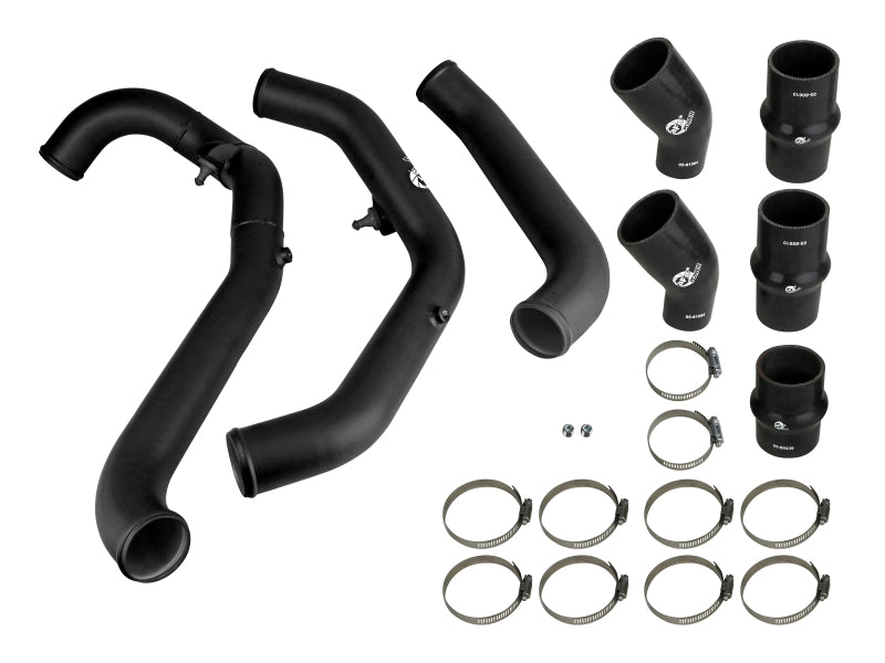 aFe Bladerunner Intercooler Tubes Hot Side 2.5in 17-20 Ford F-150 Raptor V6 3.5L(tt) - 46-20298-B
