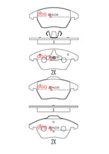 Load image into Gallery viewer, DBA 06-13 Volkswagen GTI Front RP Performance Brake Pads - DB1849RP