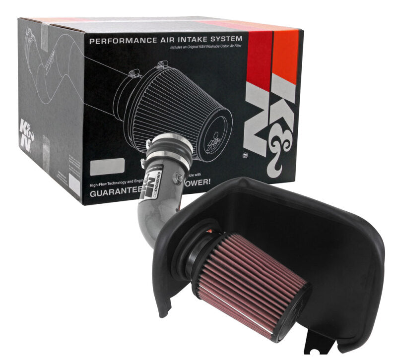 K&N Perf. Intake Kit Jeep Cherokee V6 3.2L F/I 19-22 High Flow CAI - 77-1585KC