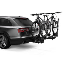 Load image into Gallery viewer, Thule T2 Pro XTR - Platform Hitch-Mount Bike Rack (1.25in. Hitch Receivers/Fits 2 Bikes) - Black - 9035XTR