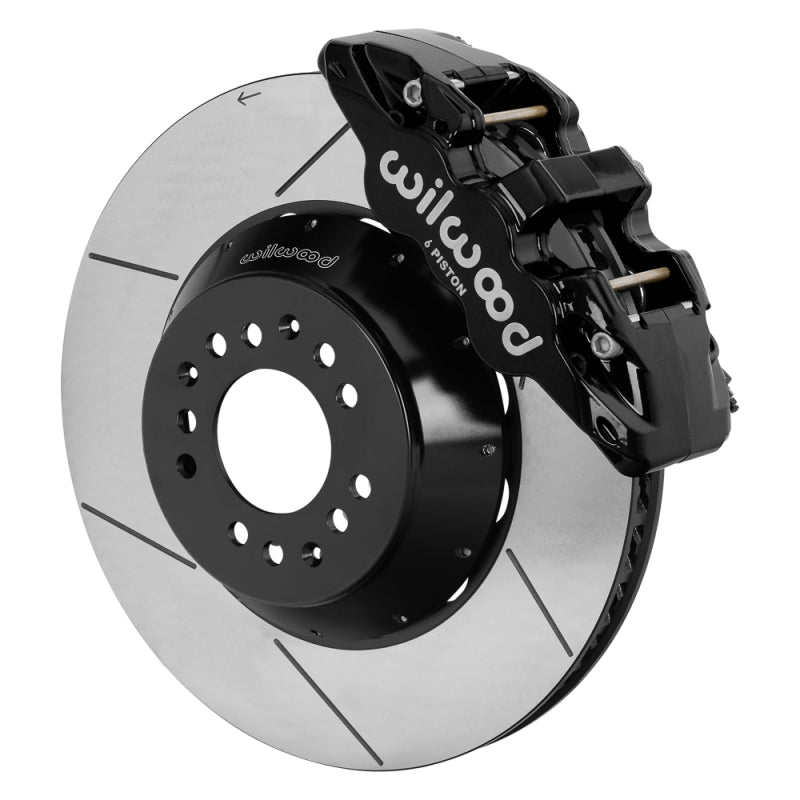 Wilwood kit front AERO6 wwe 2IN. drop alum pro spindle 15.00 rotor GT - 140-17988