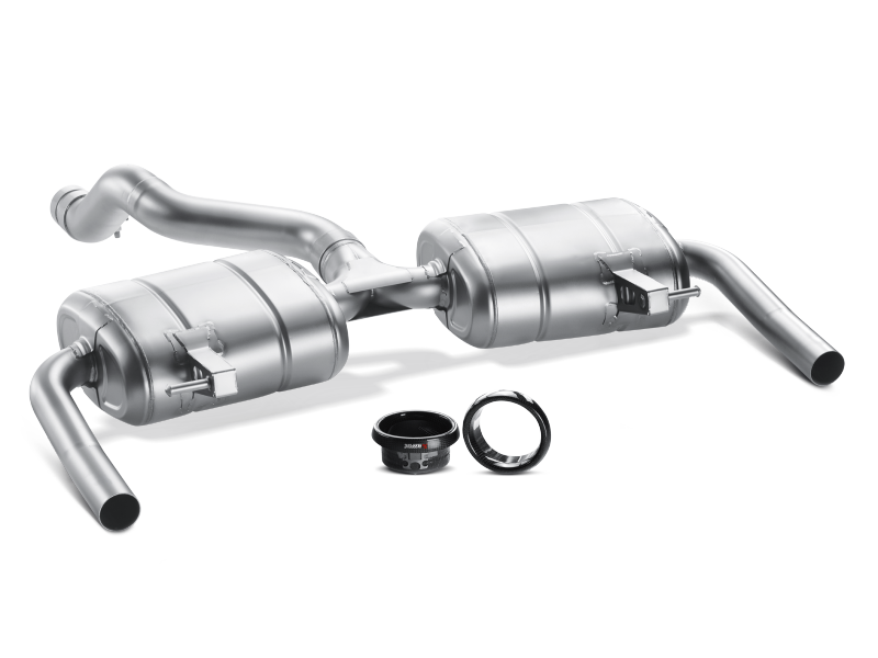 Akrapovic 09-12 Renault Clio III RS 0 Slip-On Line (SS) w/ Carbon Tips - MTP-RECL3RSH