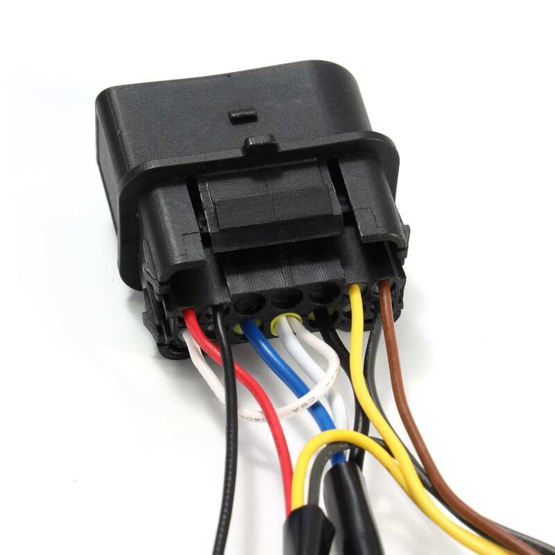 AlphaRex 13-18 Ram 1500 Wiring Adapter Stock Proj Headlight to AlphaRex Headlight Converters - 810003