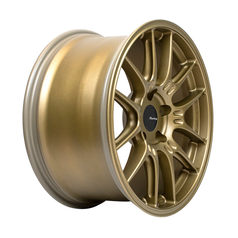 Enkei GTC02 18x9.5 5x120 45mm Offset 72.5mm Bore Titanium Gold Wheel - 534-895-1245GG