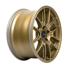 Load image into Gallery viewer, Enkei GTC02 18x9.5 5x120 45mm Offset 72.5mm Bore Titanium Gold Wheel - 534-895-1245GG