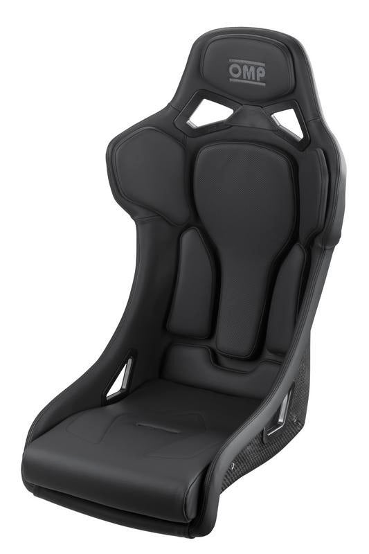 OMP RT Carbon Seat - Leather Black - HA0-0831-A01