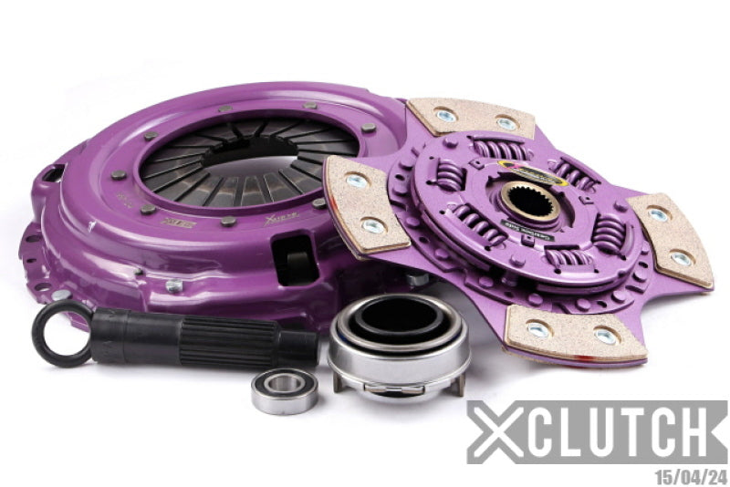 XClutch 89-91 Honda Civic SiR 1.6L Stage 2 Sprung Ceramic Clutch Kit - XKHN22003-1B