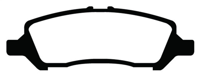 EBC 12+ Dodge Dart 1.4 Turbo Ultimax2 Rear Brake Pads - UD1647