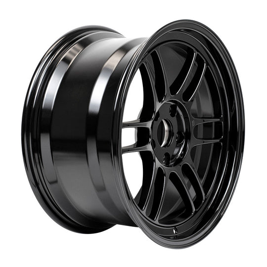 Enkei RPF1 18x9.5 5x114.3 38mm Offset 73mm Bore Gloss Black Wheel MOQ 40 - 3798956538GB