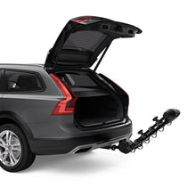 Load image into Gallery viewer, Thule Apex XT 5 - Hanging Hitch Bike Rack w/HitchSwitch Tilt-Down (Up to 5 Bikes) - Black - 9026XT
