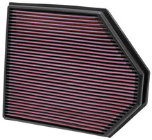Load image into Gallery viewer, K&amp;N Replacement Air Filter for 11-12 BMW X3 3.0L L6 - 33-2465