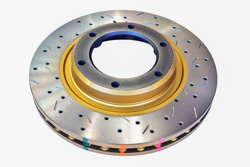 DBA 96-97 Lexus LX 450/ 8/92+ Toyota Landcruiser 80 Series Front Drilled & Slotted 4000 Series Rotor - DBA4784XS
