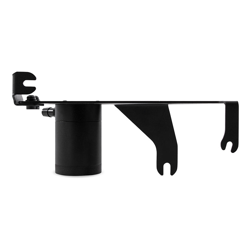 Mishimoto 12-18 Jeep Wrangler JK Baffled Oil Catch Can Kit - Black - MMBCC-WR6-12PBE2