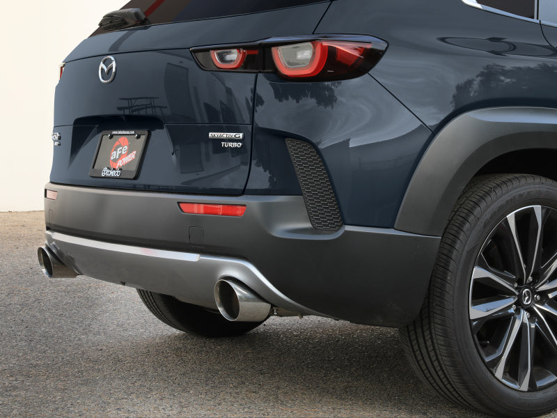 aFe 2023+ Mazda CX-50 Takeda 2.5in 304 SS Axle-Back Exhaust System w/ Polished Tips - 49-37036-P