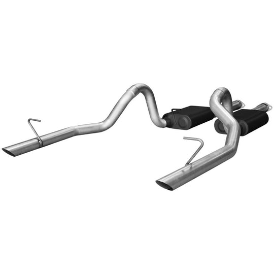 Flowmaster 87-93 Mustang 5.0L LX /86 GT American Thunder Cat-Back Exhaust System - 17113