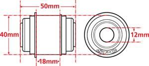SPC Performance xAxis Sealed Flex Joint for Mustang Cobra - 15645