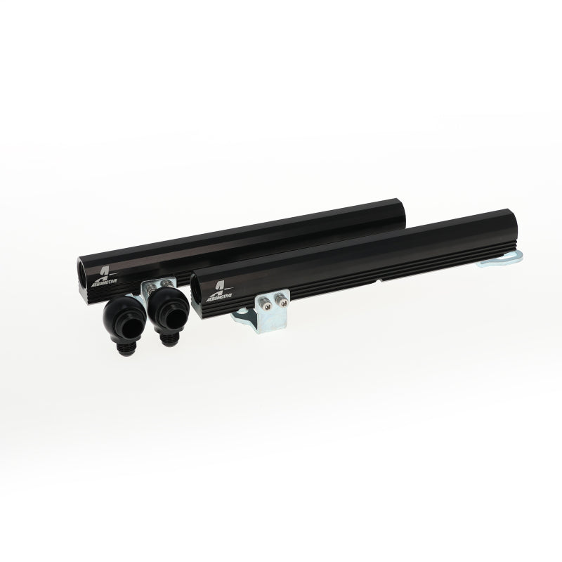 Aeromotive 96-07 GM 3.8L Supercharged L67/L32 Fuel Rails - Black - 14174