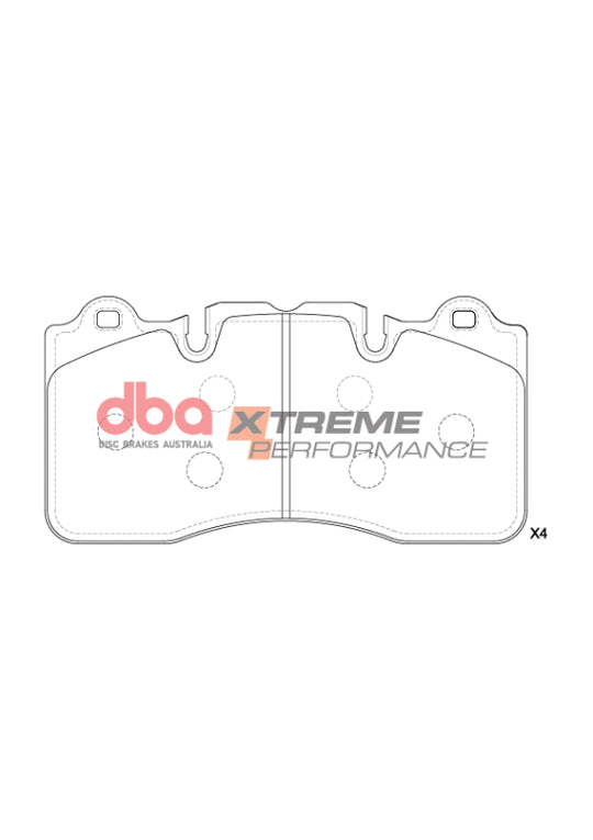 DBA 17-18 Alfa Romeo Giulia Quadrifoglio XP Performance Front Brake Pads - DB15216XP