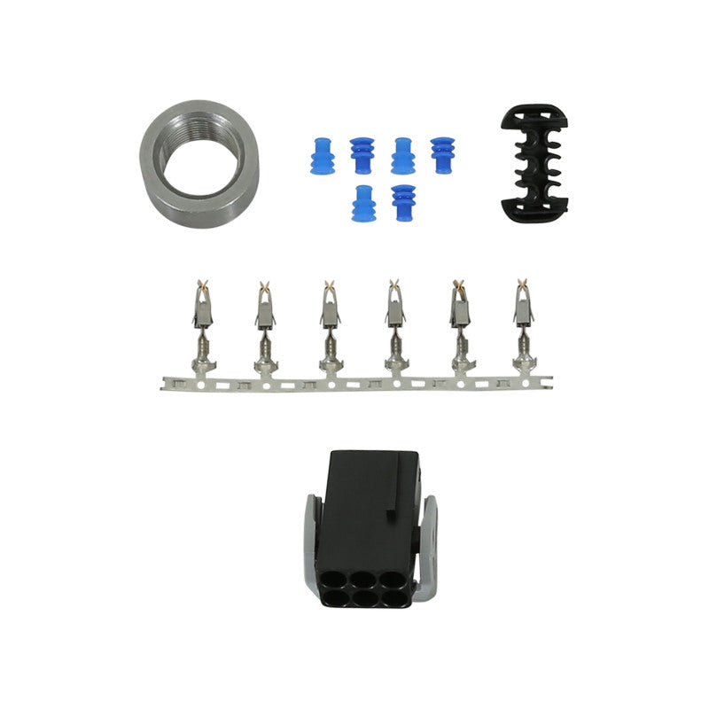 AEM Universal EMS Wideband 02 Kit Sensor/ Bung/ Connector/ Wire-Seals/ Pins - 30-2002