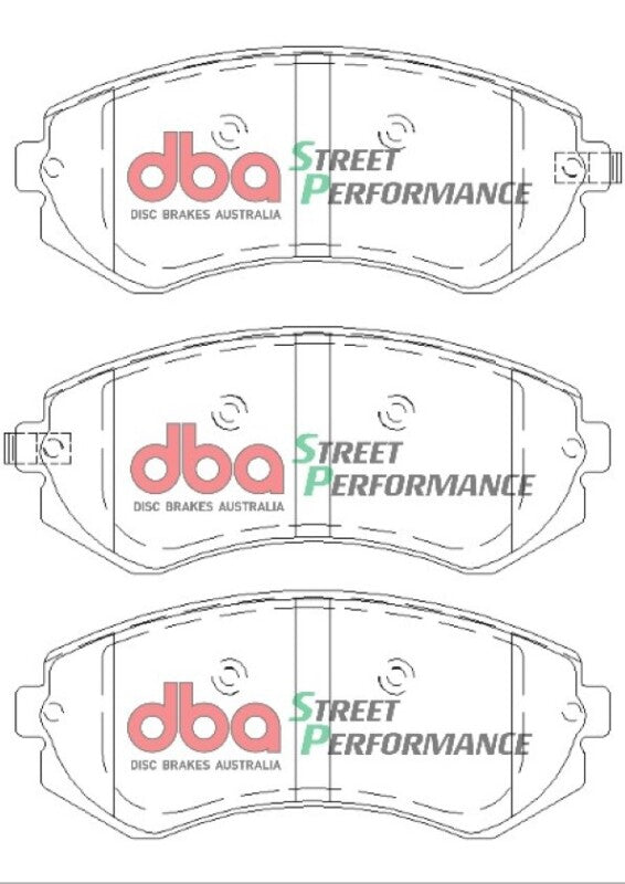 DBA 90-96 Nissan 240SX w/ABS SP Performance Front Brake Pads - DB1148SP