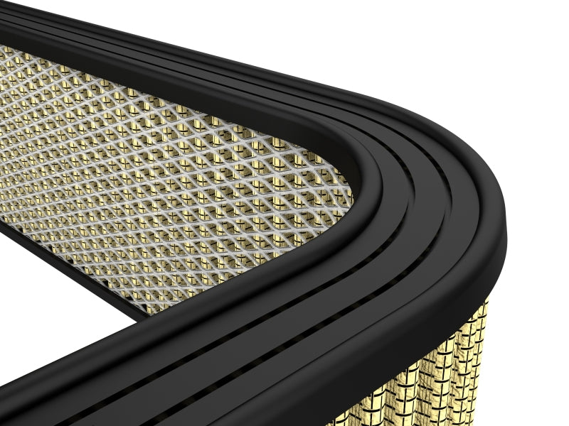aFe Magnum FLOW Custom Air Filter 20-1/4 IN L x 16-3/8 IN W x 5-1/4 IN H w/ Expanded Metal - 18-87005