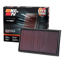 Load image into Gallery viewer, K&amp;N Replacement Air Filter 12-13 VW Golf VII 1.6L/2.0L DSL / 13 Audi A3 1.6L/2.0L DSL/13 A3 1.8L F/I - 33-3005