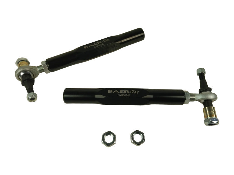 Baer Brakes 68-69 Camero w/ Stock Spindles Tracker Tie Rod/Bump Steer Kit - 3301014
