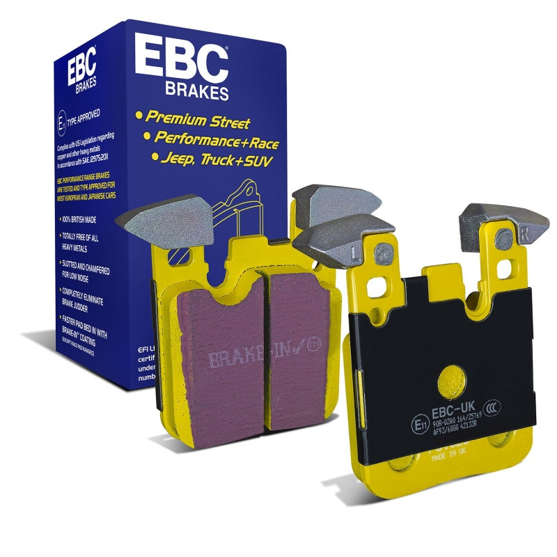 EBC 14+ BMW M3 3.0 Twin Turbo (F80) Yellowstuff Rear Brake Pads - DP42133R
