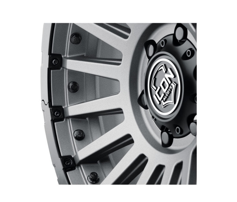ICON Recon Pro 17x8.5 6 x 5.5 25mm Offset 5.75in BS Charcoal Wheel - 23617859057CH