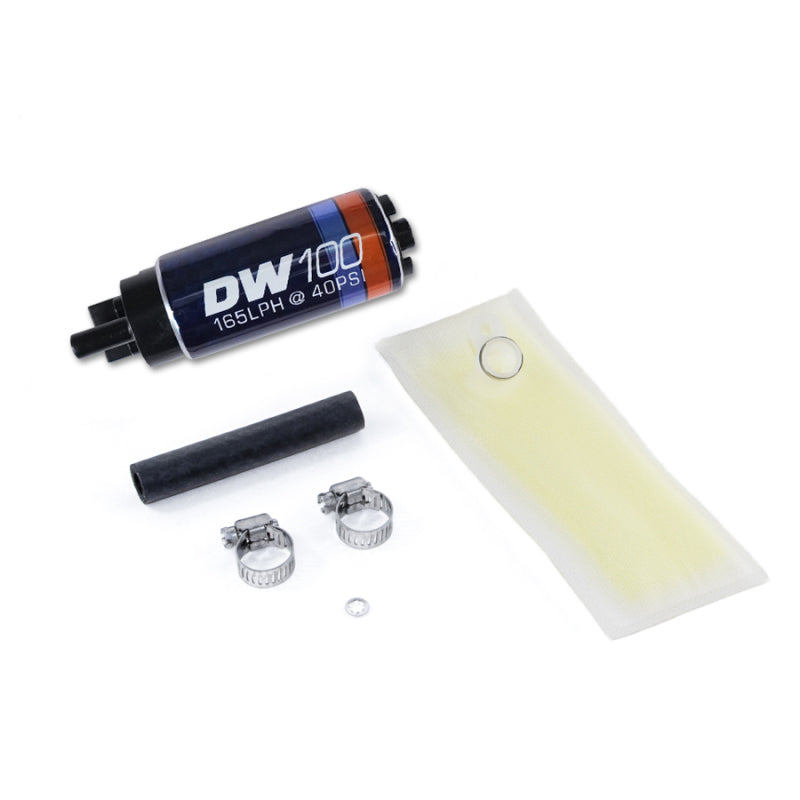 DeatschWerks 165 LPH In-Tank Fuel Pump w/ 94-01 Integra/ 92-00 Civic Install Kit - 9-101-0846