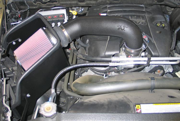 K&N 09-10 Dodge Ram 1500 PickUp V8-5.7L AirCharger Performance Intake - 63-1561