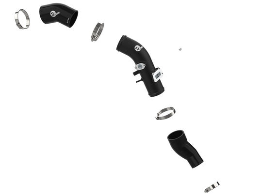 aFe 19-22 Hyundai Veloster N L4 2.0L (t) BladeRunner 2-3/4in Aluminum Cold Charge Pipe - Black - 46-20649-B