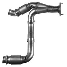 Load image into Gallery viewer, Kooks 07-08 GM 1500 3in x OEM Out Cat SS Y Pipe Kooks HDR Req - 28543200