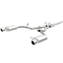 Load image into Gallery viewer, MagnaFlow Cat Back, SS, 2.5in, Street, Dual Split Polished 4.5in Tips 2015 Ford Mustang Ecoboost - 19097