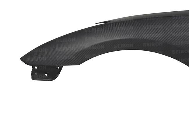 Seibon 09-10 Nissan GT-R R35 OEM Dry Carbon Fiber Fenders - FF0910NSGTR-OE-DRY